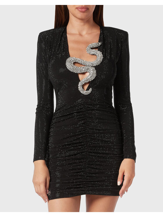 PHILIPP PLEIN PHILIPP PLEIN Sukienka wieczorowa 9999 Czarny