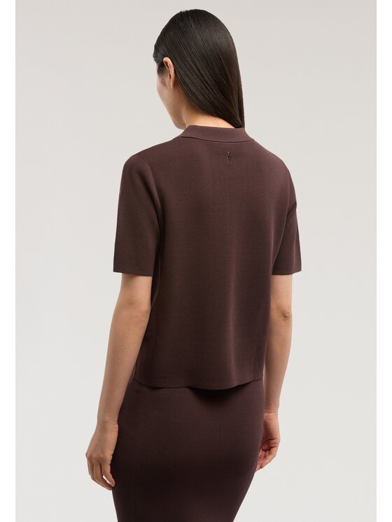 Trussardi Trussardi Maglione M7806001200N032 Marrone Regular Fit