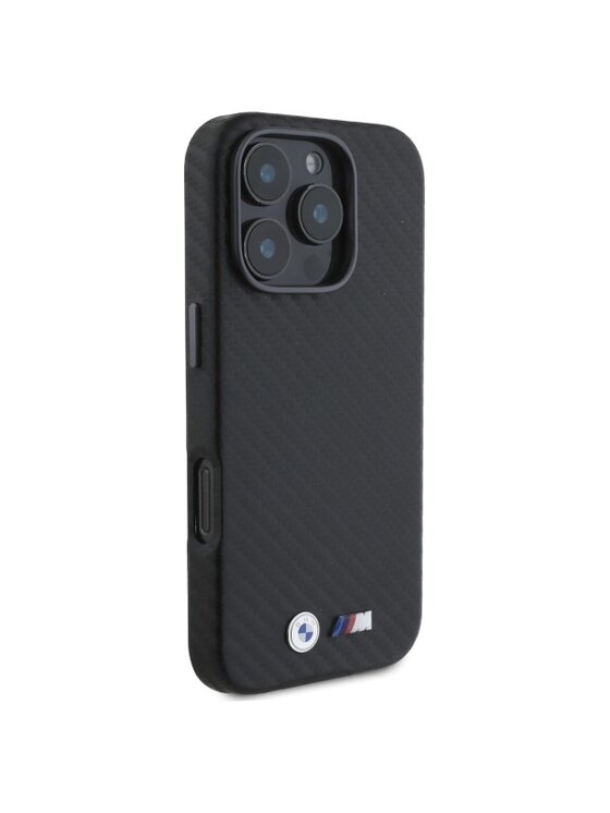 BMW Motorsport BMW Motorsport Etui na telefon Apple iPhone 16 Pro Max Czarny
