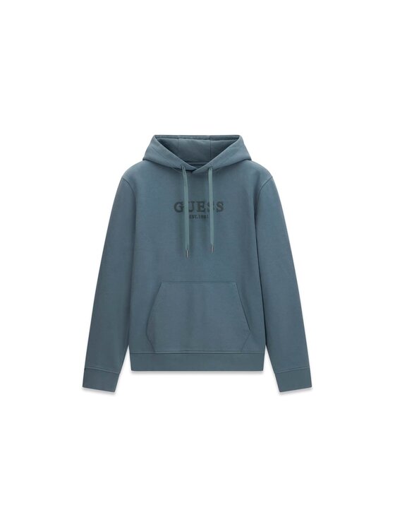 Guess Guess Mikina 184009 Světle modrá Classic Fit