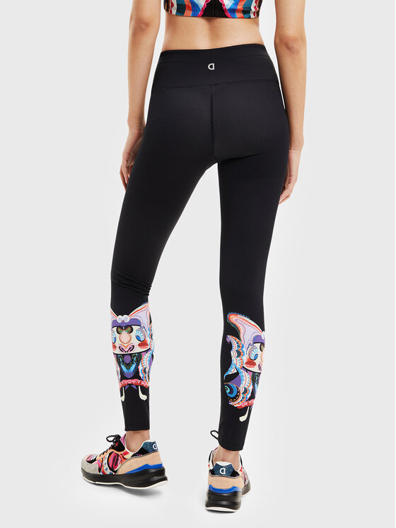 Desigual Desigual Клин MONSIEUR CHRISTIAN LACROIX 22WWKK14 Черен Slim Fit