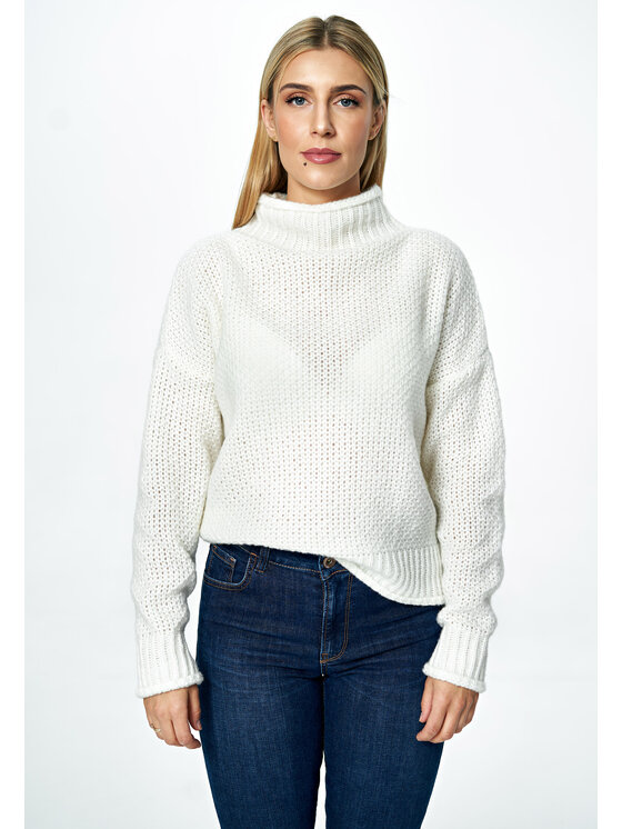 FIGLFIGL Maglione M886 Bianco Oversize Modivo