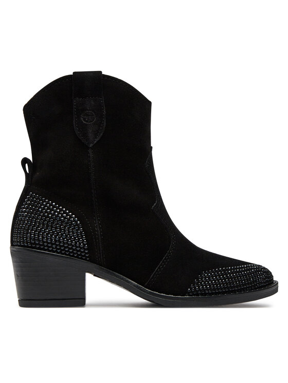 Cizme și botine cowboy Tamaris 1-25703-42 Negru