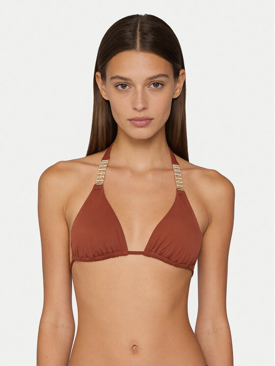 Guess Bikini partea de sus E6GJ41 KG272 Maro