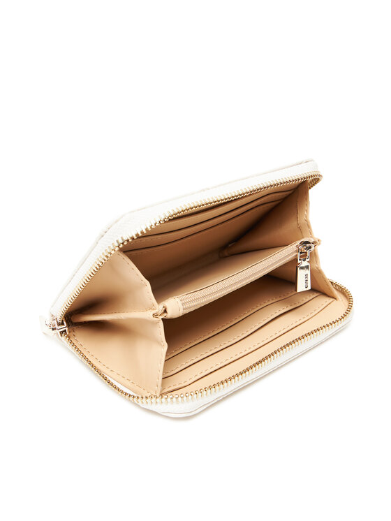 Guess Guess Голям дамски портфейл Phoebe Slg SWPD96 65140 Бял