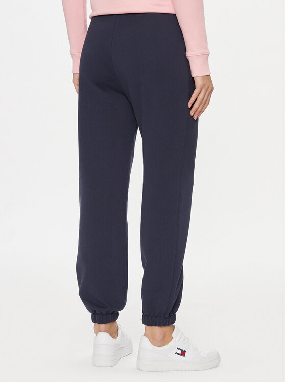 Tommy Jeans Tommy Jeans Sportinės kelnės DW0DW16379 Tamsiai mėlyna Relaxed Fit