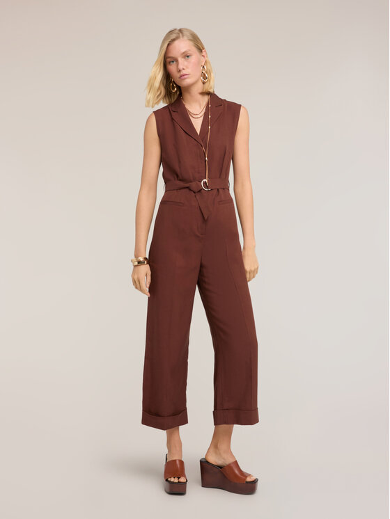 Motivi Motivi Vestito da giorno 7031Q003565N0S2 Marrone Regular Fit