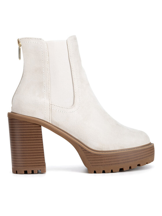 Nine West Nine West Botine WFA3374-1 Écru