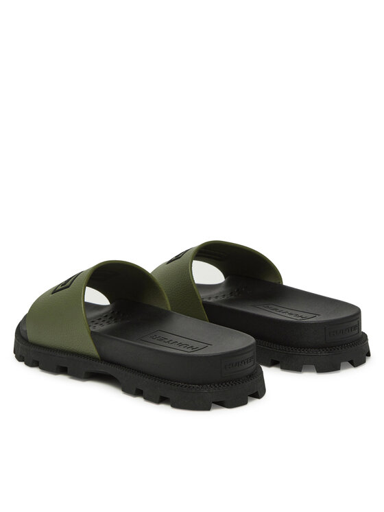 Hunter Hunter Klapki HFRU0005251 Zielony