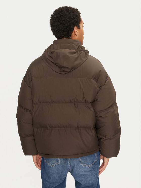 AMI Paris AMI Paris Télikabát HJK403.PA0009 Barna Regular Fit