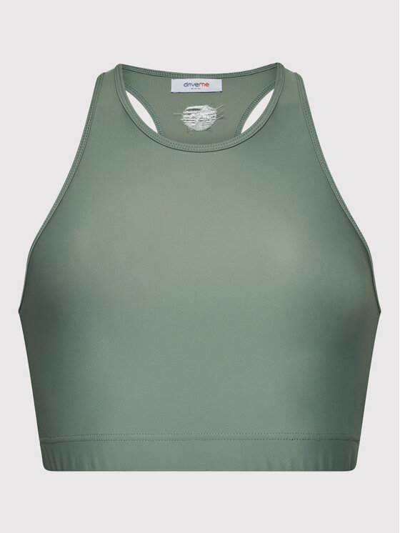 Drivemebikini Drivemebikini Sportinė liemenėlė Basic 2021-DRV-099_SL Žalia