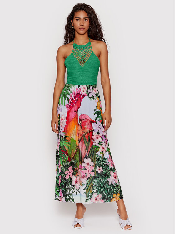 Desigual Desigual Літня сукня Parrot 22SWMW10 Кольоровий Regular Fit
