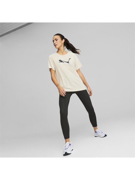 Puma Puma T-Shirt 673066 Beżowy Regular Fit