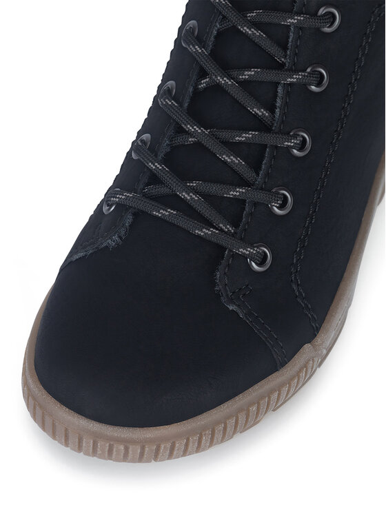 Rieker Rieker Botine N0730-00 Negru