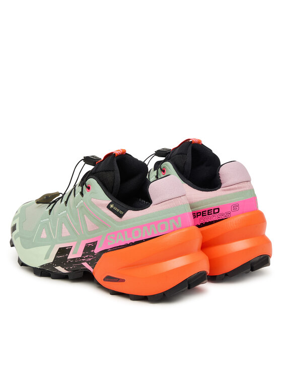 Salomon Salomon Trekkingi Speedcross 6 Gtx Icon L45486900 Zielony jasny
