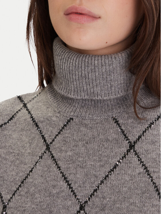 ViCOLO ViCOLO Гольф 77069F Сірий Regular Fit