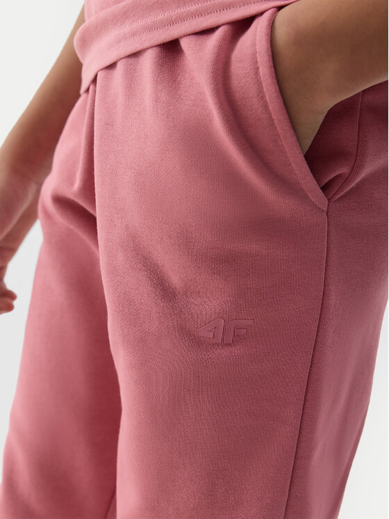 4F 4F Спортивні штани 4FJWSS24TTROF587 Рожевий Regular Fit