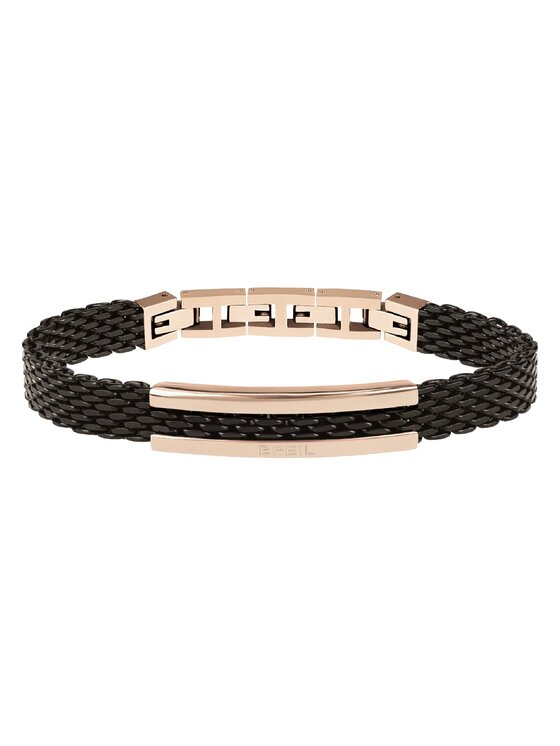 Breil Breil Bransoletka SNAP Czarny