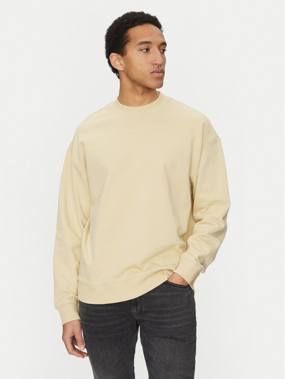 HUGO HUGO Džemperis Dapocrew 50525892 Smėlio Relaxed Fit