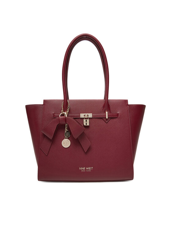 Nine West Nine West Дамска чанта CEO-Chelsea-Charm-III-LX10186 Бордо