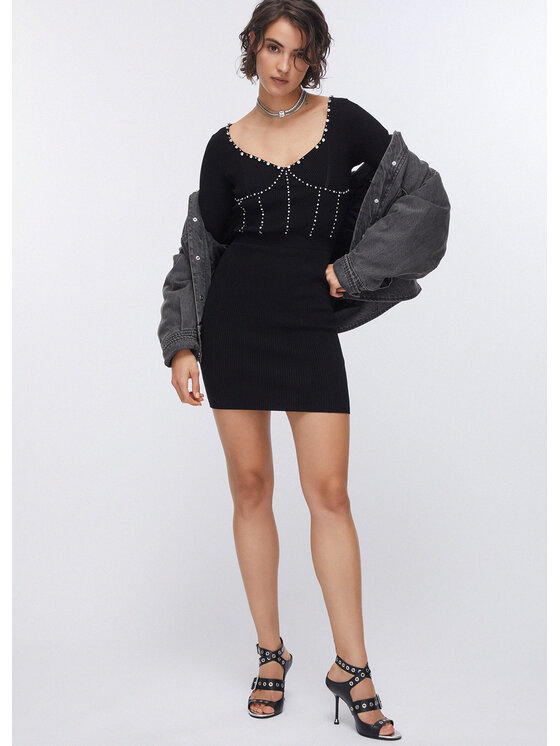 Liu Jo Liu Jo Abito da sera PA6018MS99EC3912 Nero Slim Fit