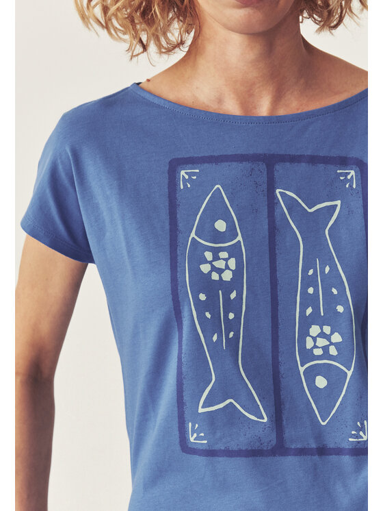 TATUUM TATUUM T-Shirt MANDENO 2 Modrá Classic Fit