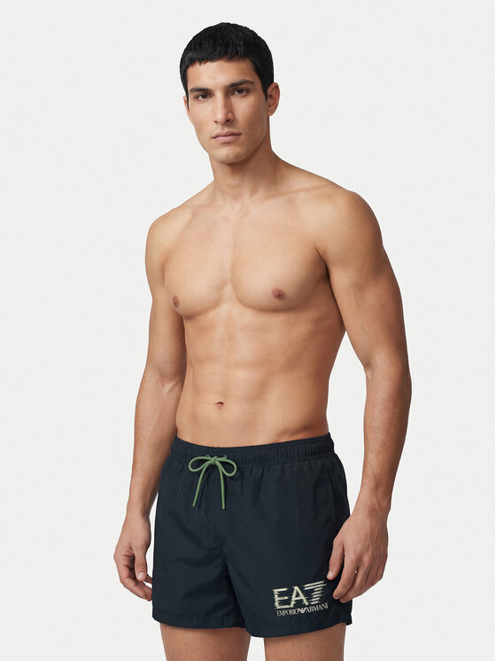 EA7 Emporio Armani EA7 Emporio Armani Pantaloni scurți pentru înot 7M001678 AF21069 UB102 Bleumarin Regular Fit