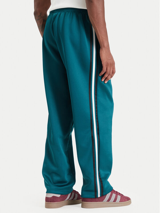 adidas adidas Παντελόνι φόρμας Adicolor Spacer Baggy Track Pant KS7429 Πράσινο Relaxed Fit