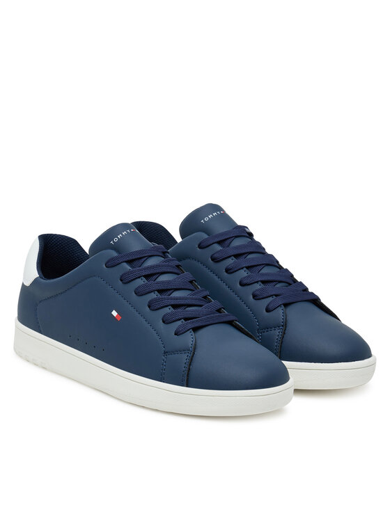 Tommy Hilfiger Tommy Hilfiger Сникърси Low Cut Lace-Up T3X9-34073-1355X D Тъмносин