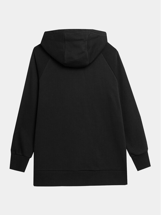 4F 4F Μπλούζα 4FWSS24TSWSF0955 Μαύρο Regular Fit