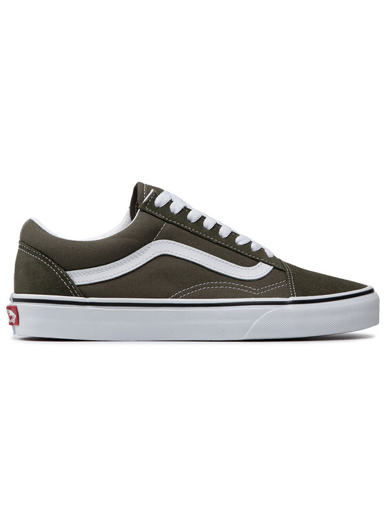 vans noir et vert