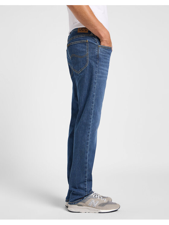 Lee Lee Jeansy DAREN ZIP FLY Niebieski Regular Fit