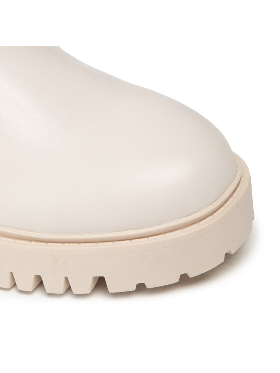 Guess Guess Kotníková obuv s elastickým prvkem Oakess FL7OAK LEA10 Béžová