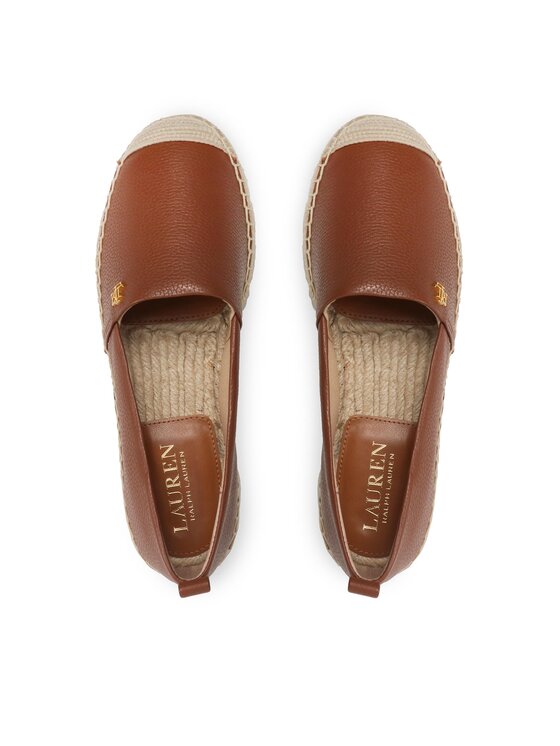 LAUREN RALPH LAUREN Lauren Ralph Lauren Espadryle Cameryn IV 802905304002 Brązowy