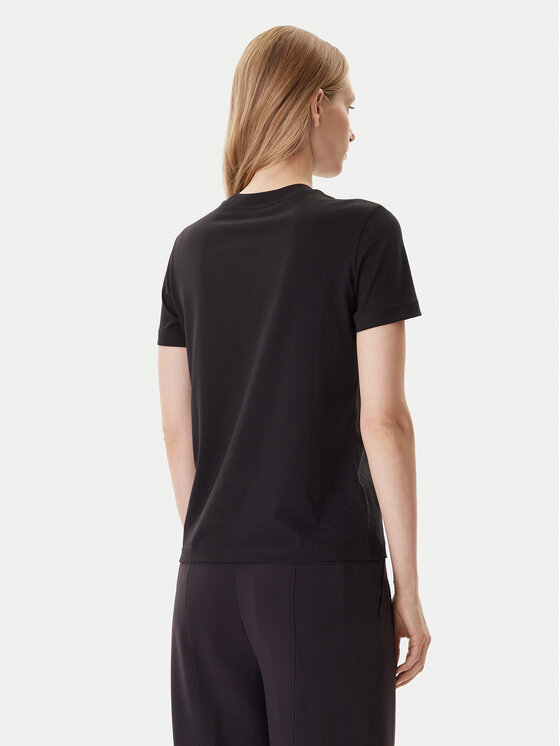 Versace Jeans Couture Versace Jeans Couture Тишърт 79HAHP04 CJ01P Черен Regular Fit