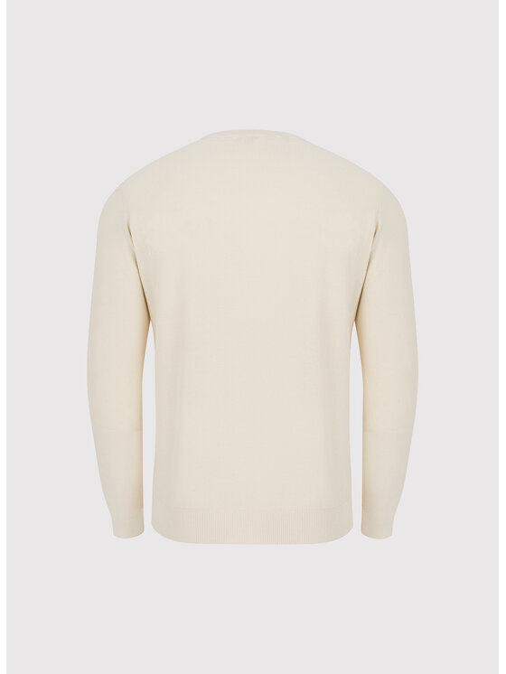 Pako Lorente Pako Lorente Sweter P26SF-2X-001 Beżowy Classic Fit
