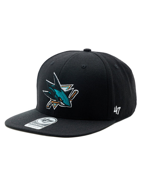 Șapcă 47 Brand NHL San Jose Sharks No Shot '47 CAPTAIN H-NSHOT22WBP-BKB Negru