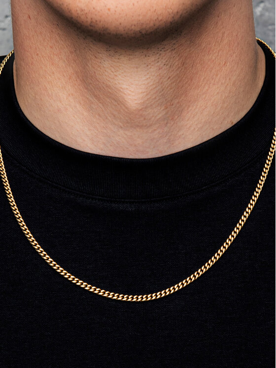 ICED STUFF ICED STUFF Синджирче Miami Cuban Link Златист