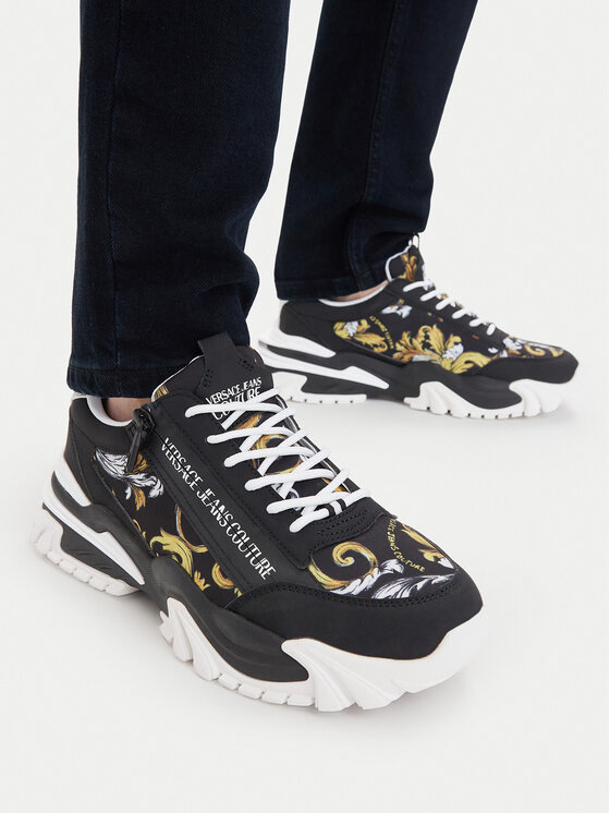 Versace Jeans Couture Sneakers 78YA3SI5 Negru