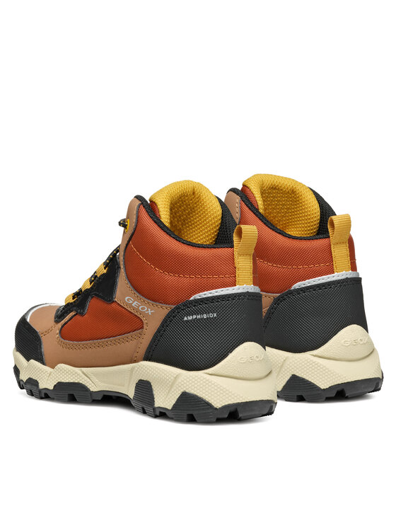 Geox Geox Gležnjarji J Magnetar Boy B Abx J463ZC 050FU C0275 S Rjava