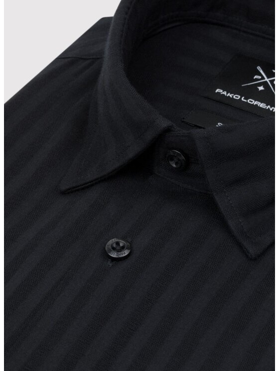 Pako Lorente Pako Lorente Koszula P25SF-1X-003 Czarny Slim Fit