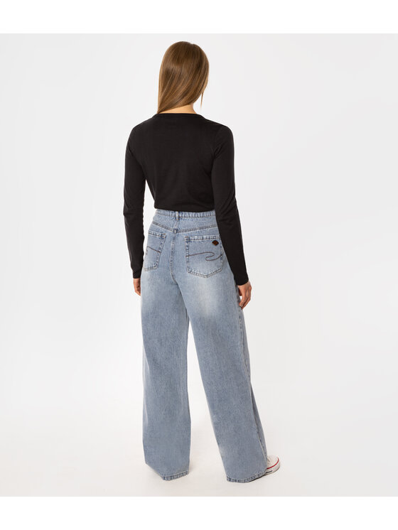 Lee Cooper Lee Cooper Jeansy ISA Niebieski Mom Fit