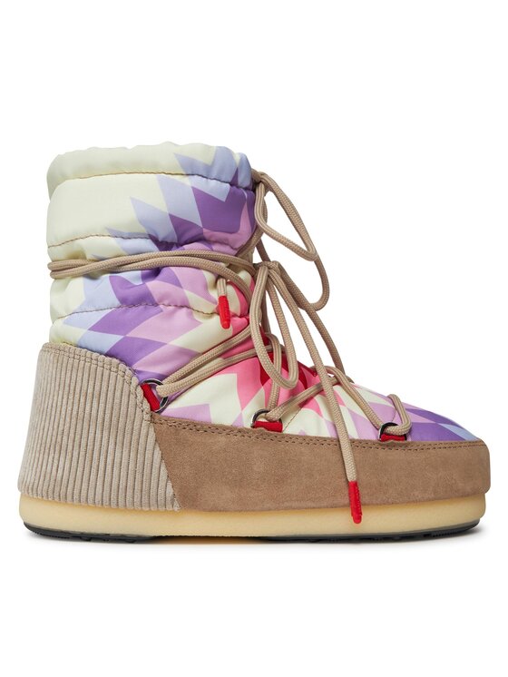 Moon Boot Moon Boot Μπότες Χιονιού Light Kaleidoscope 14602200001 Μπεζ