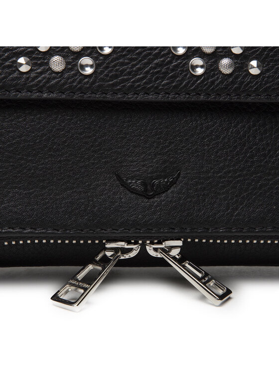 Borsetta Rock Strap Grained Leathe SKAP2007F Nero