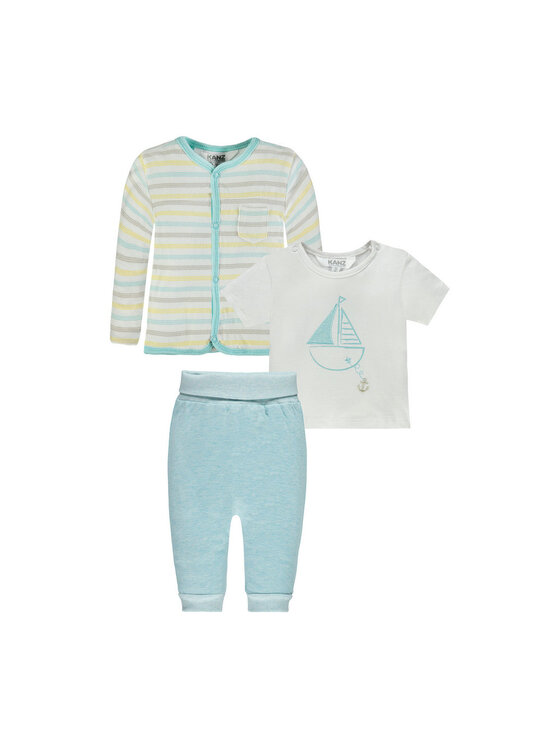 Kanz Kanz Komplet dziecięcy 1712656 Szary Basic Fit