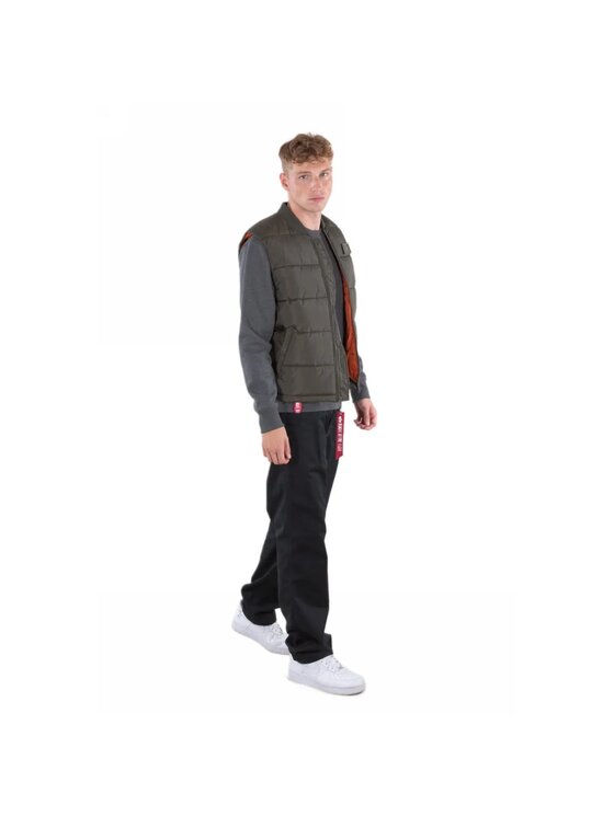 Alpha Industries Alpha Industries Kamizelka Puffer Vest Zielony Regular Fit