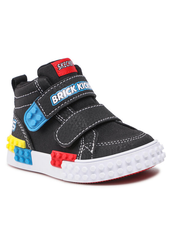Skechers Сникърси Lil Constructor 402224N/BKMT Черен