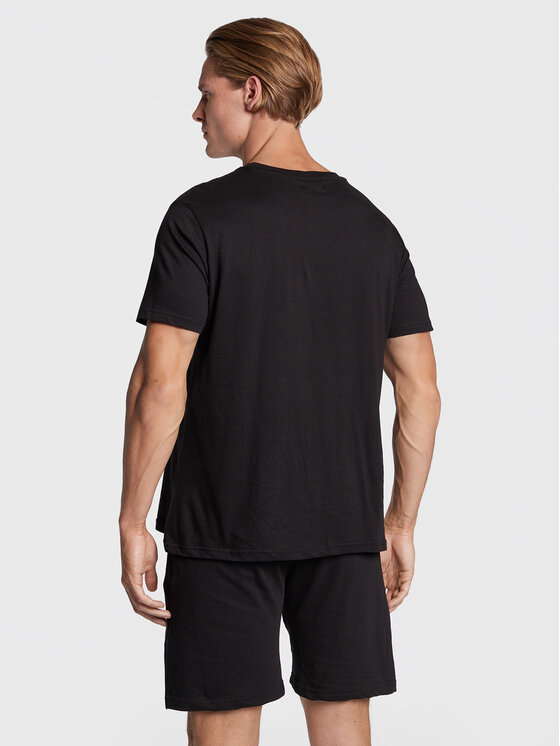 Brave Soul Brave Soul Πιτζάμα MLWS-149BODY Μαύρο Regular Fit