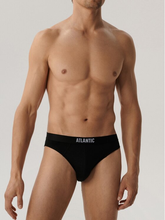 Atlantic Atlantic Slipy sport Czarny