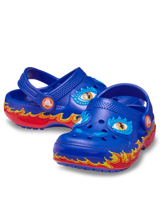 Crocs Crocs Ciabatte Toddler Classic IAM Dragon Lights Clog 212510 Blu